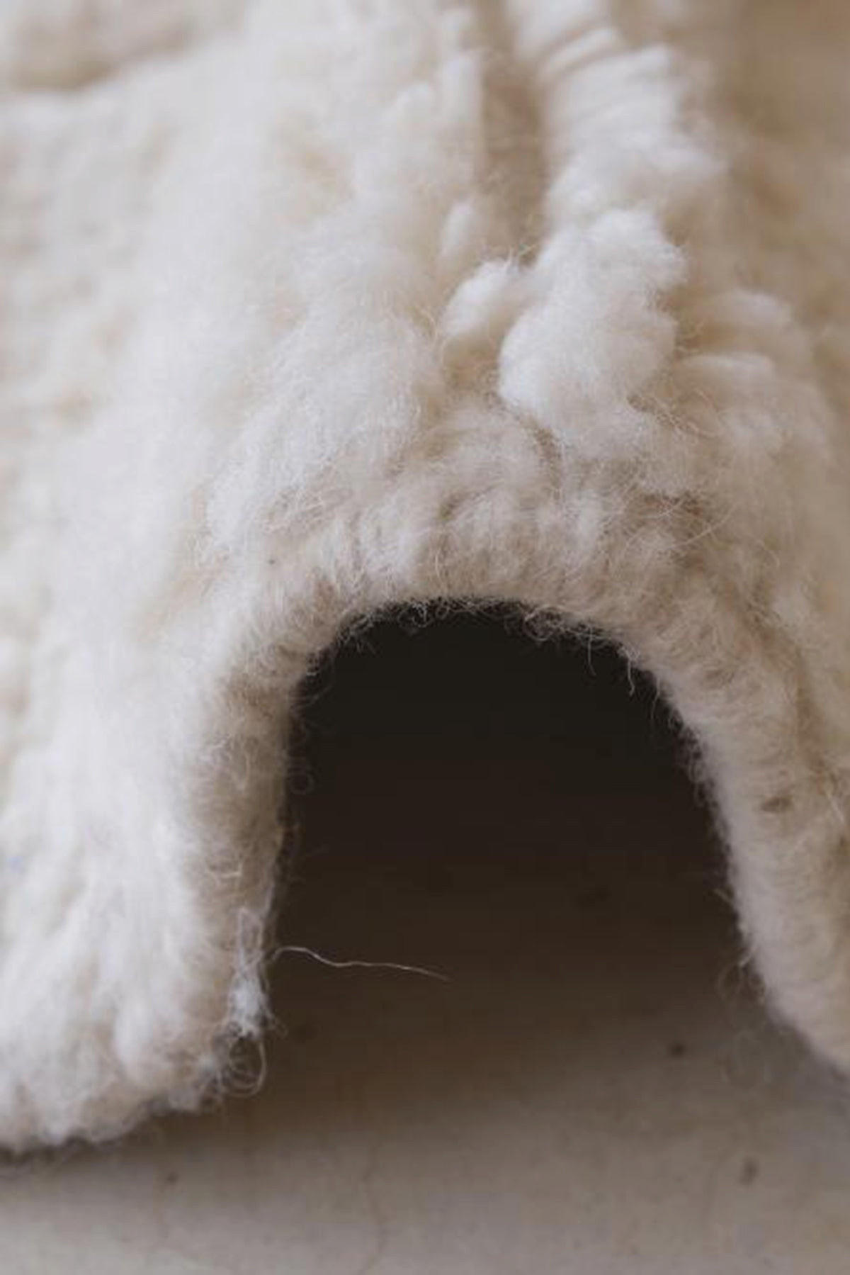 BERBERTEPPICH aus reiner Wolle 217x 291 cm - Weiß, Naturmaterialien (217/291cm) - AFK Living