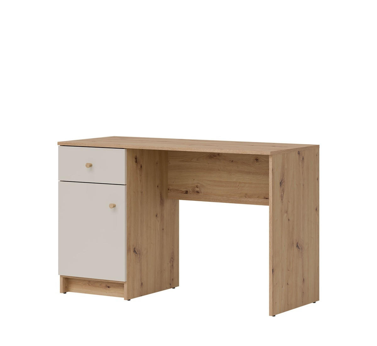 JUGENDZIMMER Trey Set A - 5-teilig - Kaschmir/Eichefarben, Holz/Holzwerkstoff (82/188/82cm) - QMM TraumMöbel