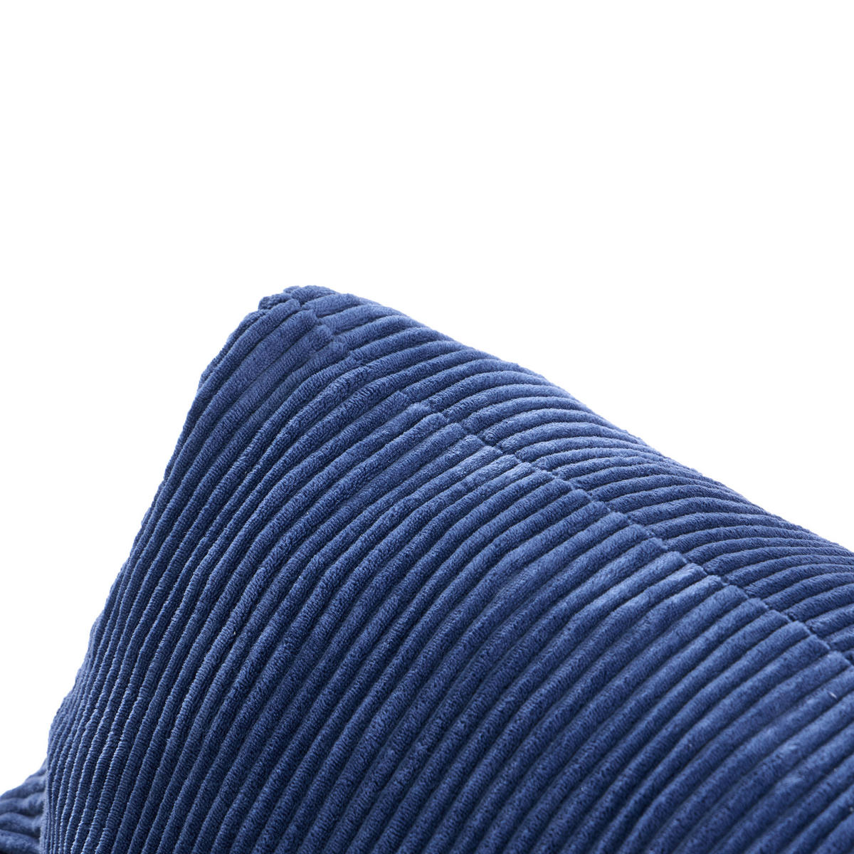 POUF kord Blau - Blau, Textil (95/80/95cm) - Nordlys