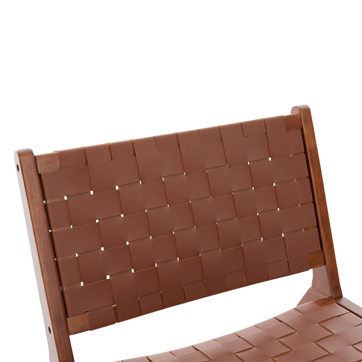 STUHL Schachbrettmuster mit Holzgestell, DE-42285, Braun - Braun, Holzwerkstoff (66/72/71cm) - ComfortXL