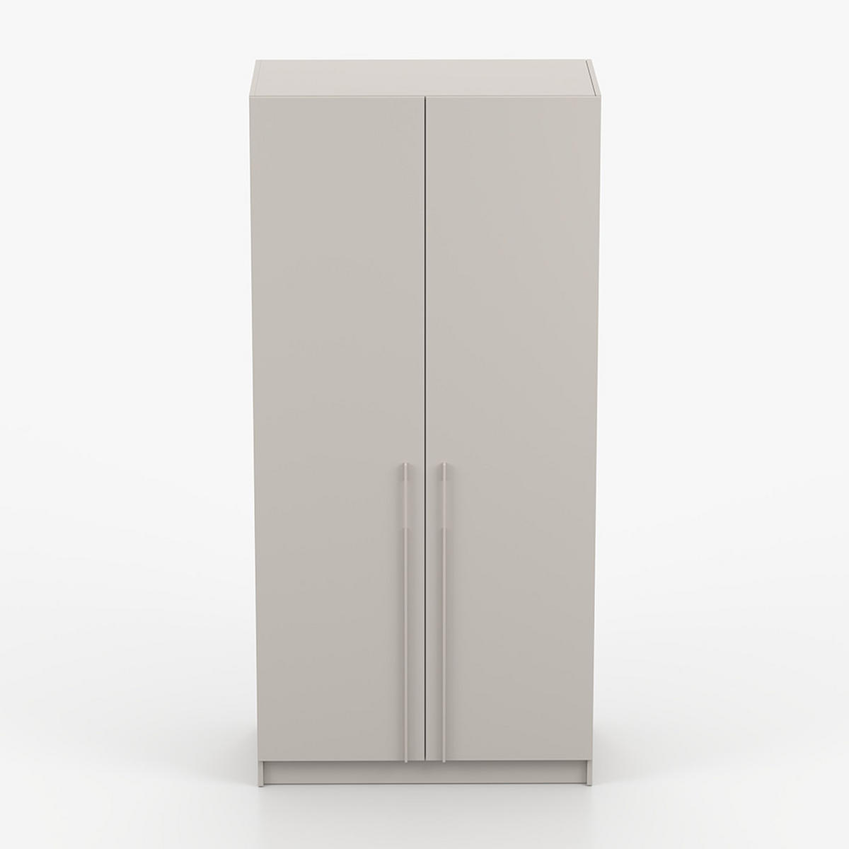 SCHRANK mit Schwenktüren ROSA 2D 100/210/55, 2-türig, Kaschmir - Kaschmir, Holzwerkstoff (100/210/55cm) - imoebel24