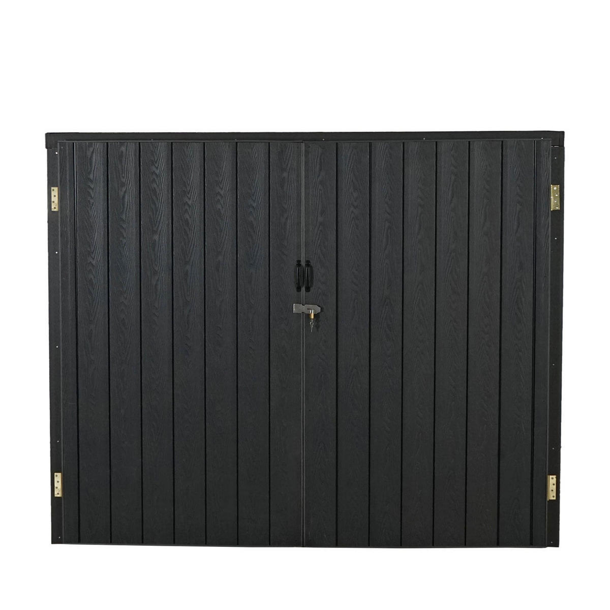 FAHRRADGARAGE 4ER Anthrazit - Anthrazit, Holz (213/172/160cm) - MCW