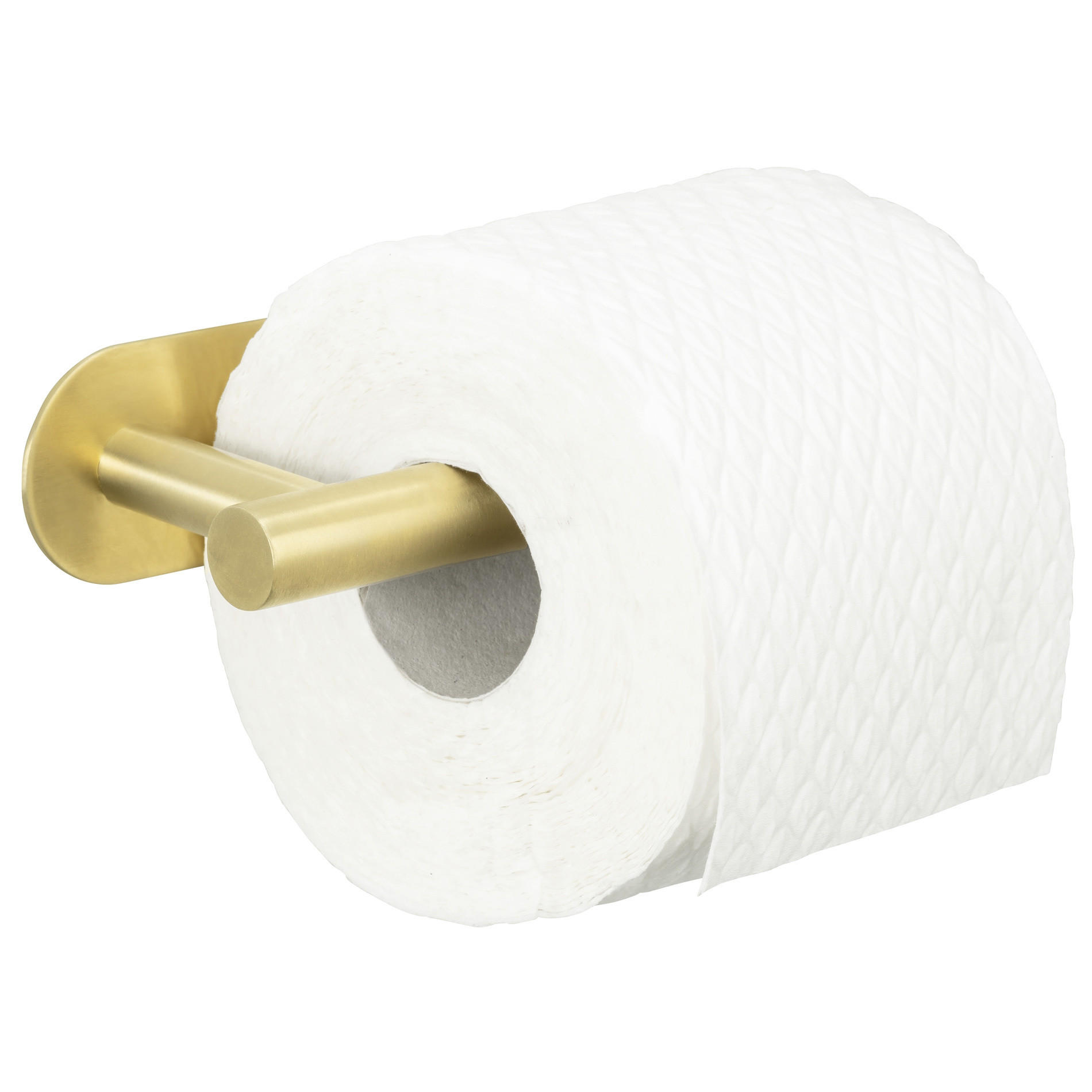 Wenko Toilettenpapierhalter Gold 16x4.5x7 cm