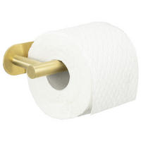 TOILETTENPAPIERHALTER Turbo - Loc Orea Shine 7/16/4,5 cm - Goldfarben, Metall (16/4.5/7cm) - Wenko