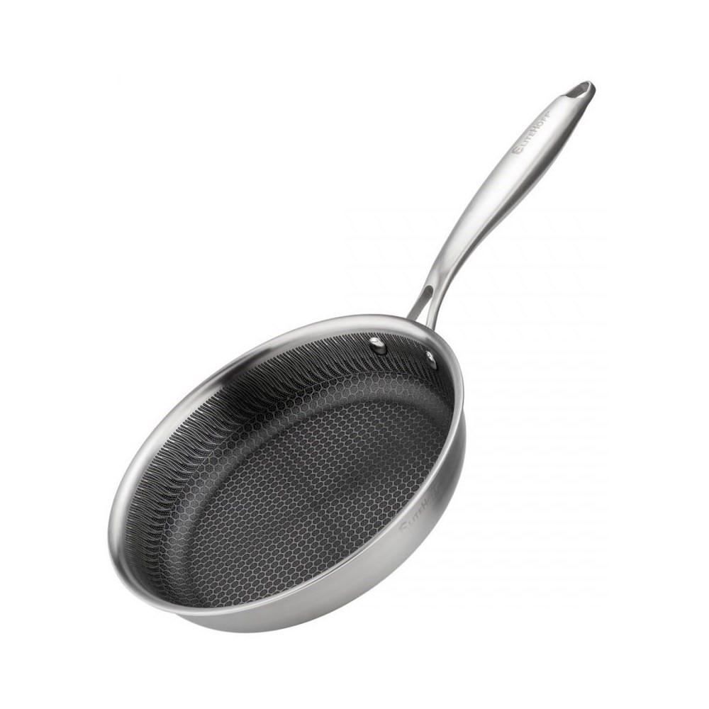 PFANNE Silber 24/24/5 cm 62958 - Silberfarben, Metall (24cm) - Elitehoff