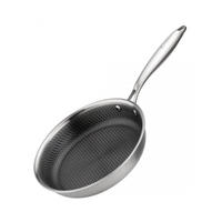 PFANNE Silber 24/24/5 cm 62958 - Silberfarben, Metall (24cm) - Elitehoff