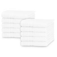 SEIFTÜCHER, 10er-Set, 30x30 cm, 100% Baumwolle - Weiß, Textil (30/30cm) - Zollner