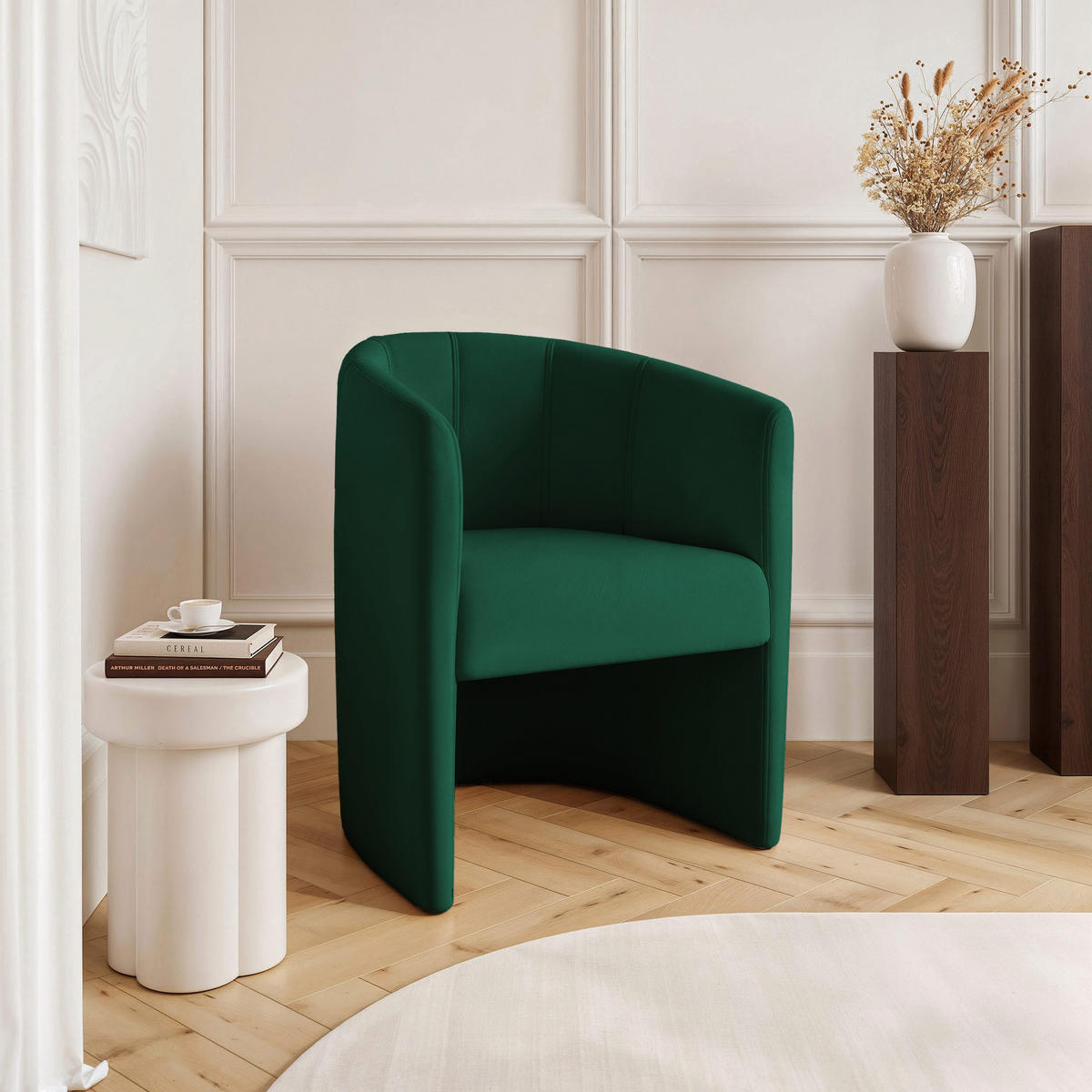 COCKTAILSESSEL KIRA 58/74 cm Grün - Grün, Kunststoff/Textil (58/74/58cm) - Idohome