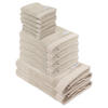 HANDTUCH-SET Color Bath, 12-tlg. Sand 100% Baumwolle - Sandfarben, Naturmaterialien (60/120cm) - Tom Tailor