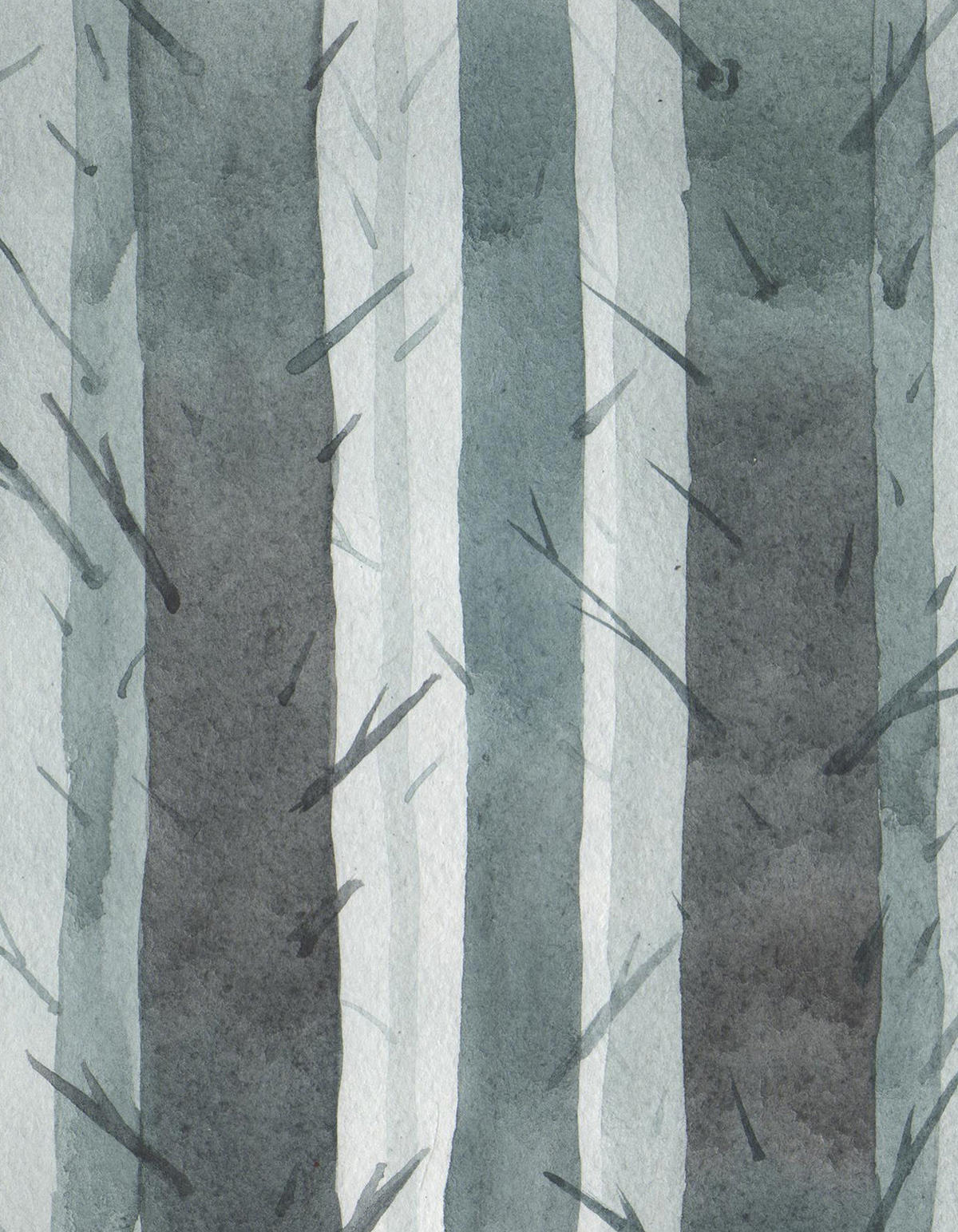 ROLLO LICHTDURCHLÄSSIG 140x180 cm Bäume - Grau, Textil (140/180cm) - TULUP