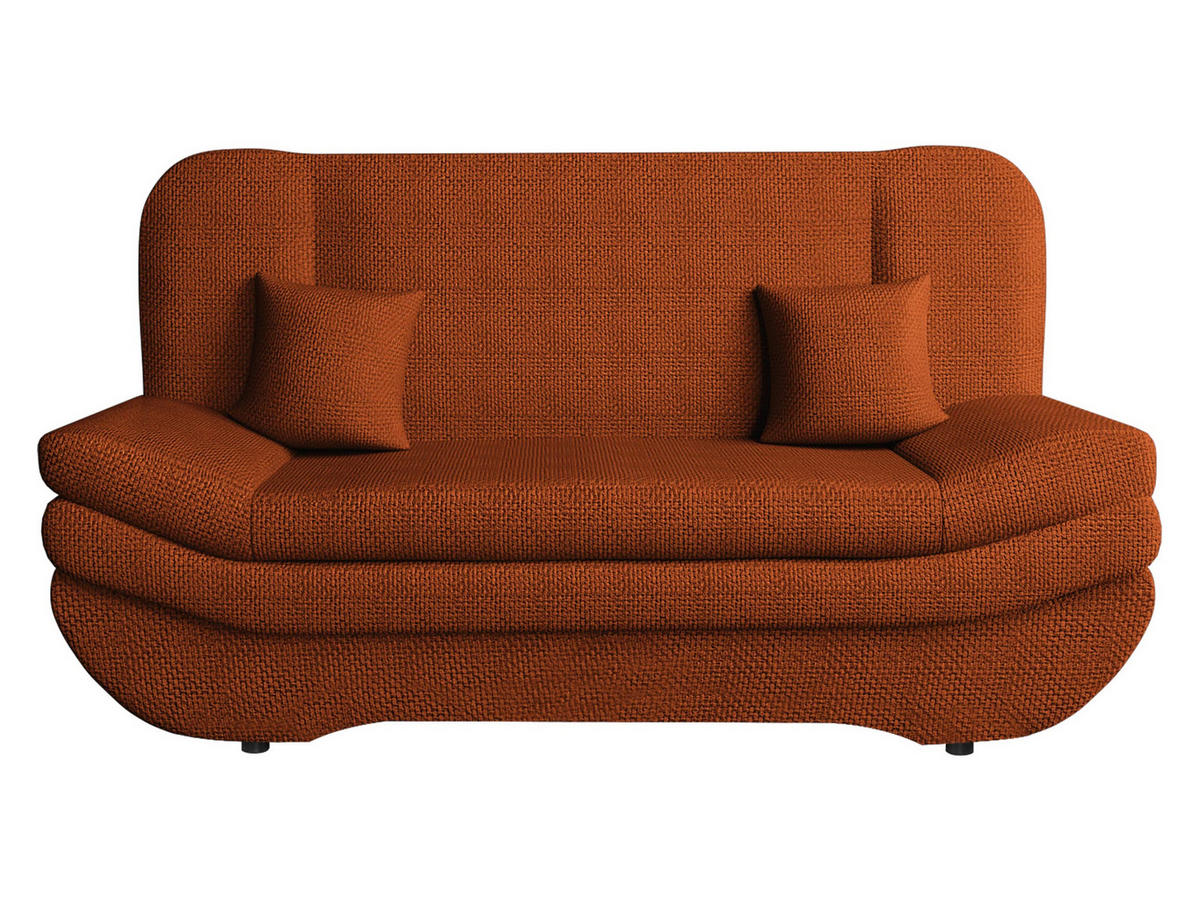 SCHLAFSOFA Weronika - Schwarz/Bronzefarben, Holz/Kunststoff (200/95/90cm) - MIRJAN24