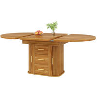 ESSTISCH 118-158/118/77 cm Walnuss aus MDF ausziehbar - Braun, Holzwerkstoff (118/118/77cm) - OKMYHOME