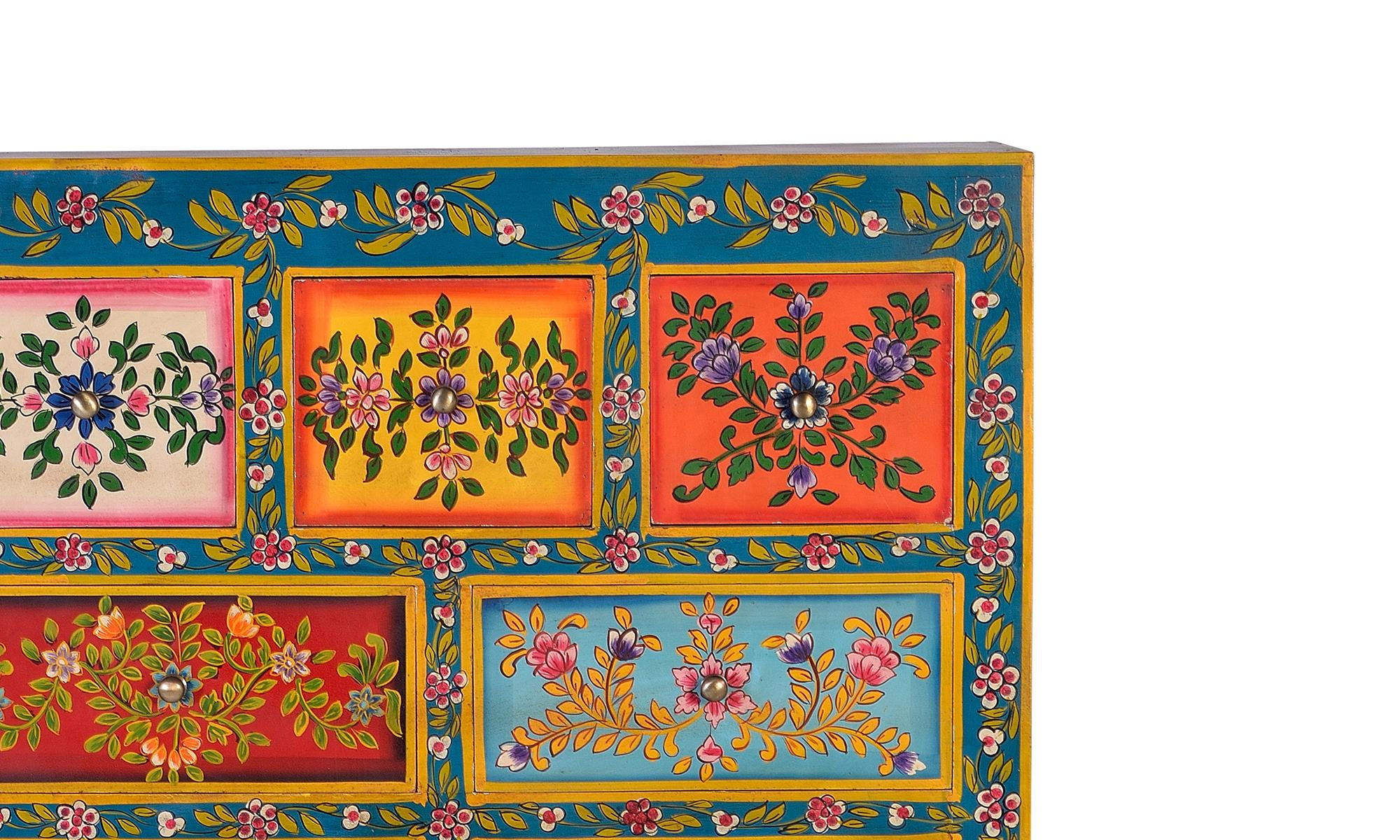 Thumbnail - Giner y Colomer Kommode, Chrom, Holz, 40x85x122 cm, Wohnzimmer, Kommoden & Sideboards, Kommoden