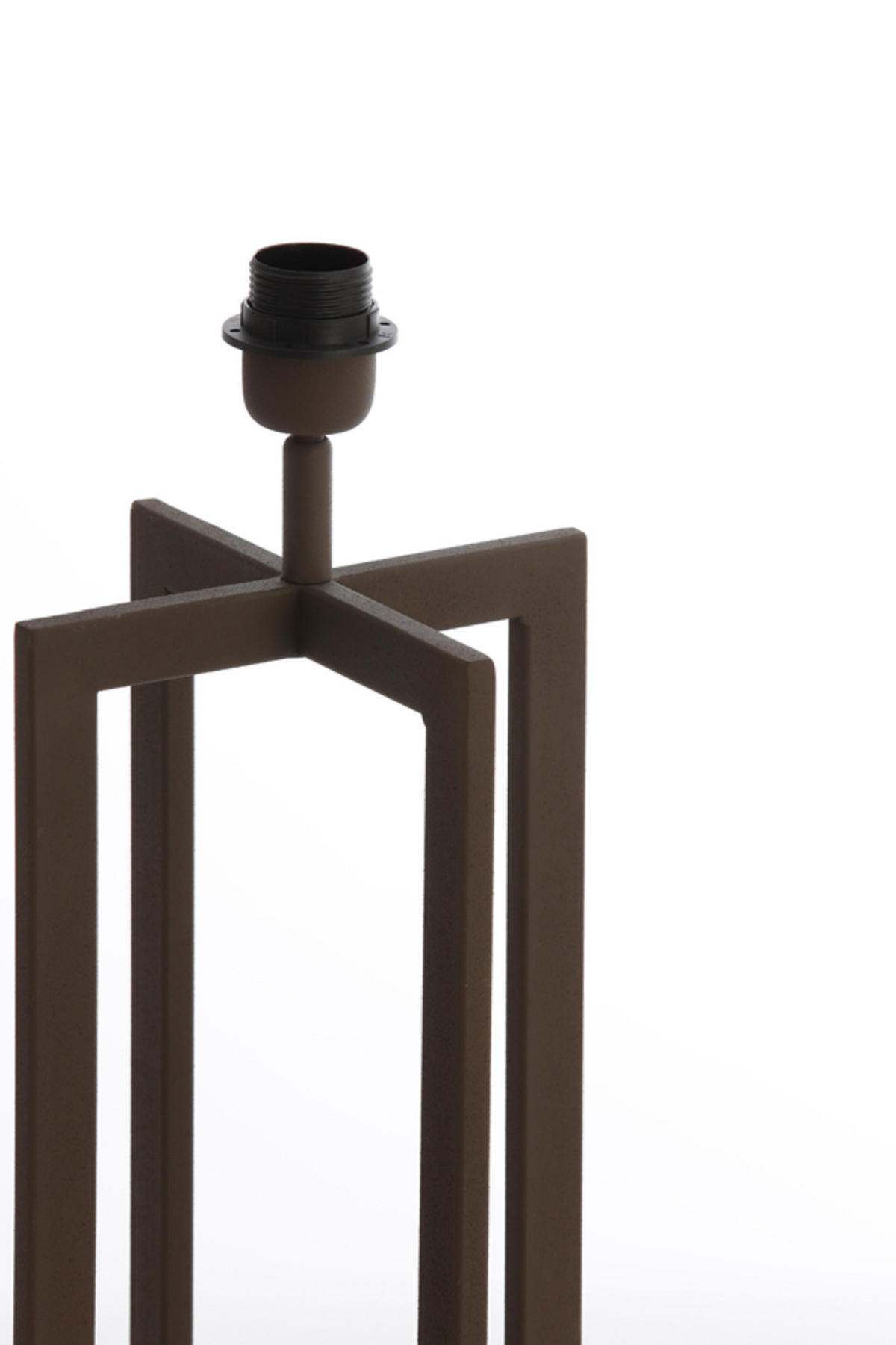 LAMPENFUSS Mace Braun 21/21/46 cm - Braun, Metall (21/21/46cm) - Light & Living