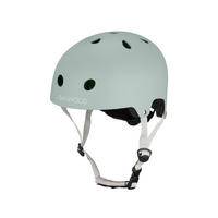 HELM für Kinder aus ABS-Recyclingmaterial, ab 3 Jahren, Ton - Hellgrün, Kunststoff (21/24cm) - Banwood