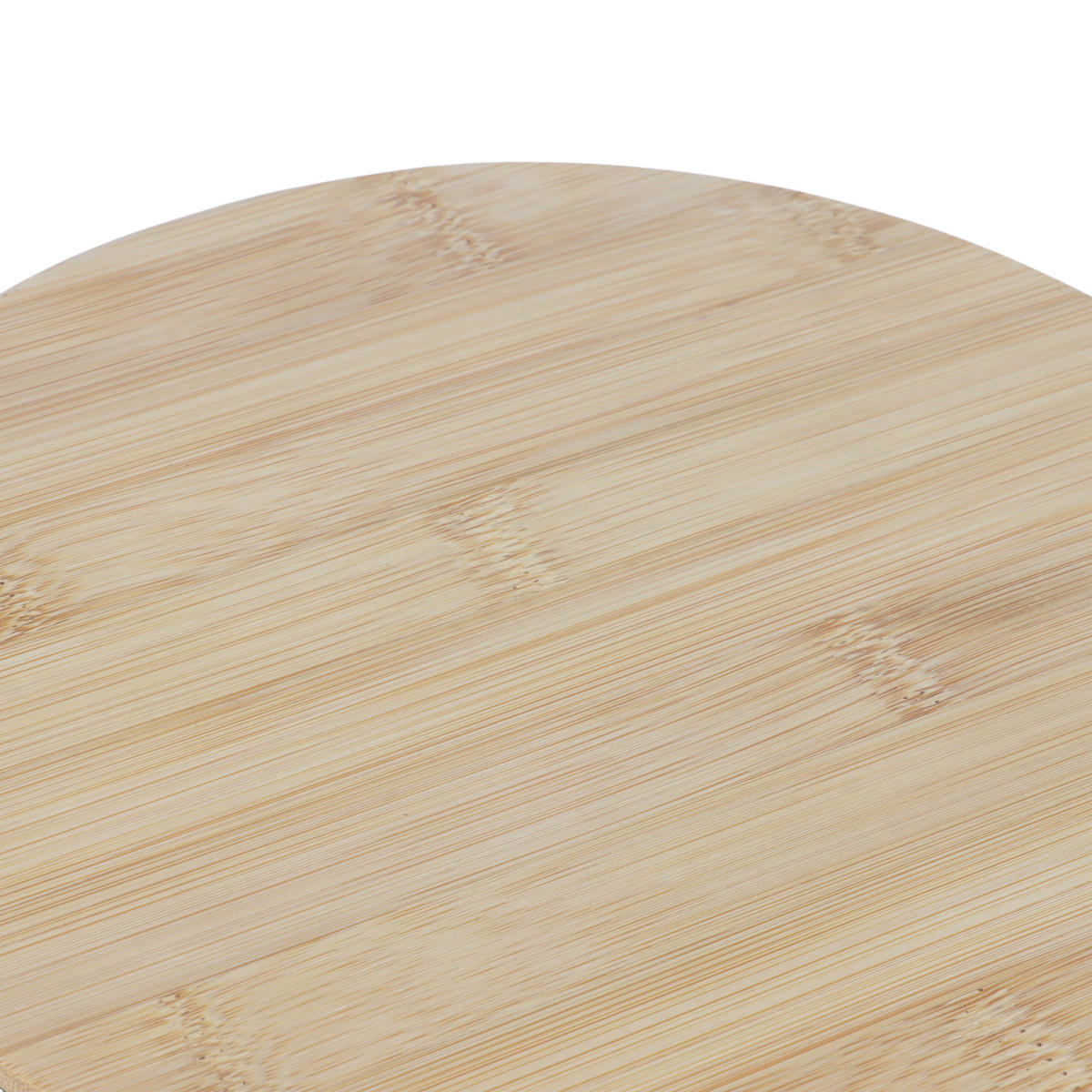 3XÚLOŽNÁ dóza - čierna, kov/drevo - Relaxdays