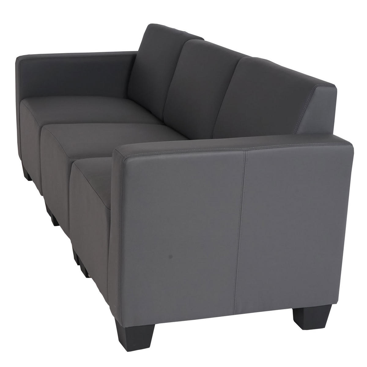 3-SITZER SOFA Grau - Grau, Textil (193/76/72cm) - MCW