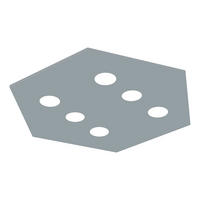 DECKENLEUCHTE - Grau, Metall (70/80/4cm) - Lumicom