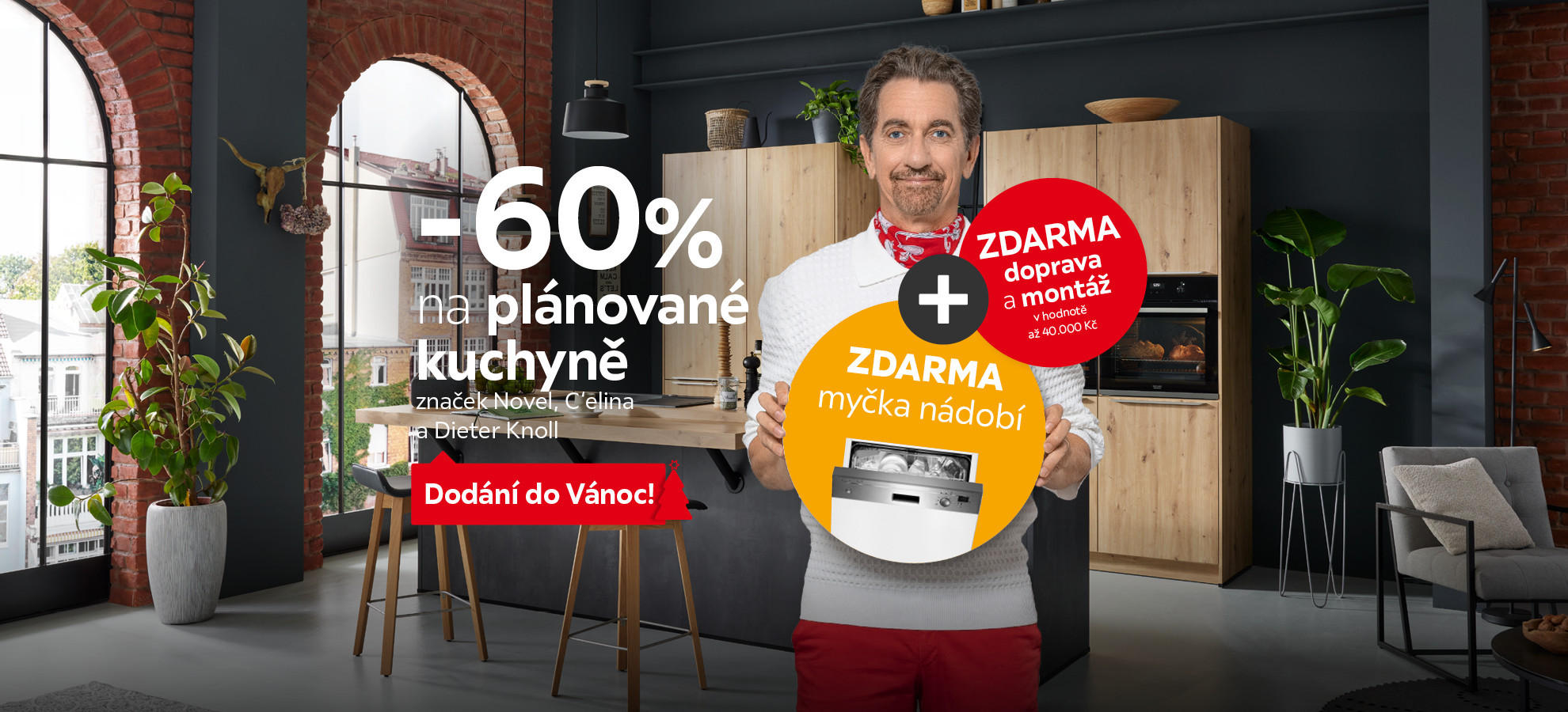 Sleva na plánované kuchyně