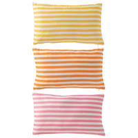 KISSEN AUßENREICH VIERECKIG GESTREIFT Multi - Multicolor, Textil (30/50cm) - J-Line