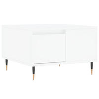COUCHTISCH Weiß 55x55x36,5 cm Holzwerkstoff - Weiß, Holzwerkstoff (55/55/36.5cm) - furnicato