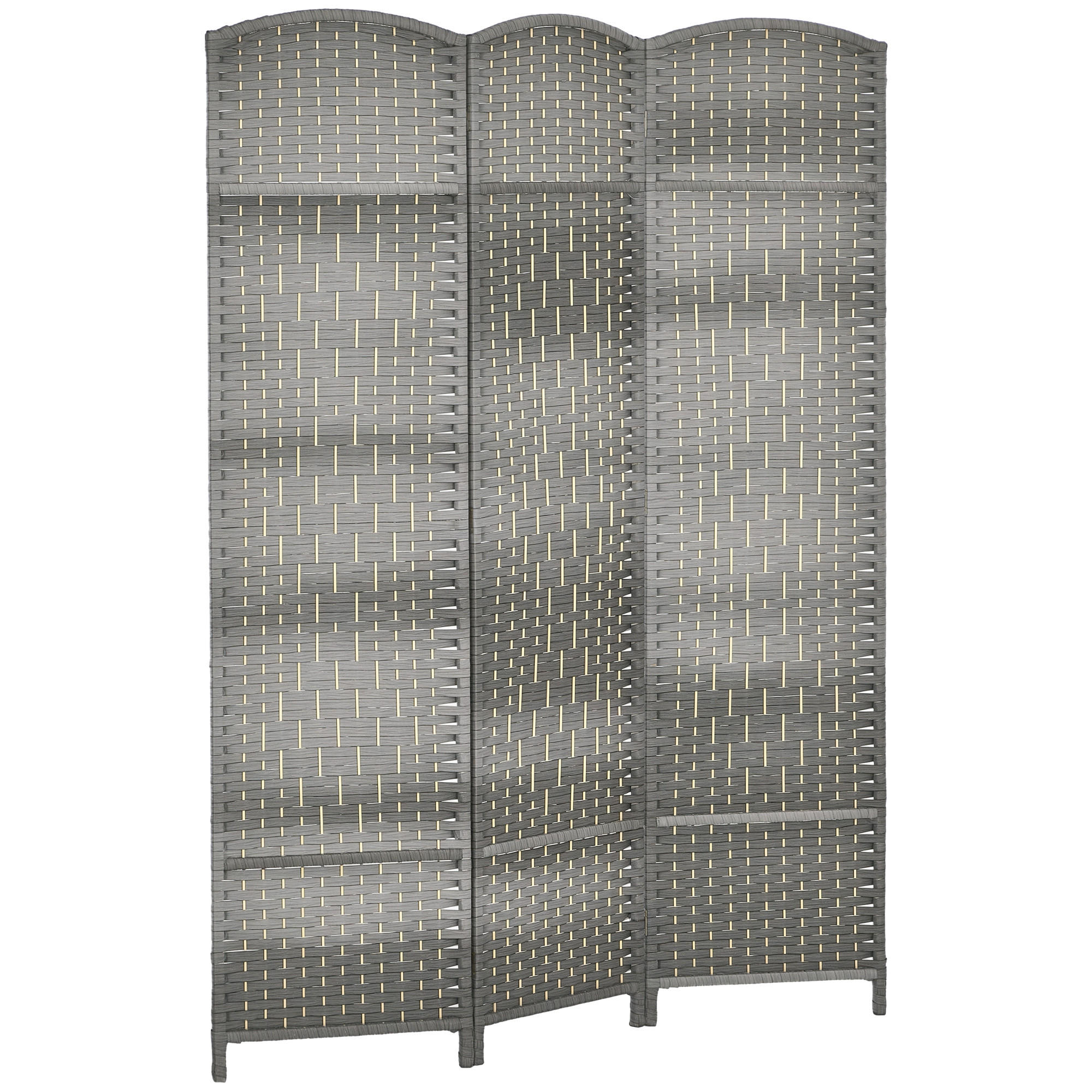 ComfortXL Paravent Grau 135x180x1.7 cm