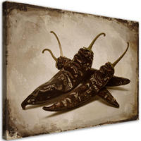 LEINWANDBILD Essen & Trinken 100x70cm - Beige, Textil (100/70cm) - Feeby