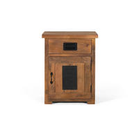 NACHTTISCH aus Mangoholz - Braun, Holz (51/64/40cm) - Giner y Colomer