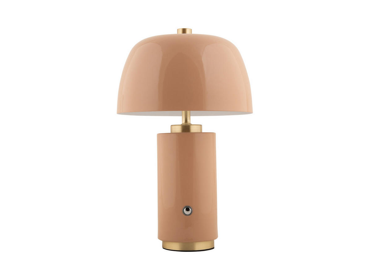 TISCHLAMPE Freya LED 18/18/30 cm - Braun, Metall (18/18/30cm) - Leitmotiv