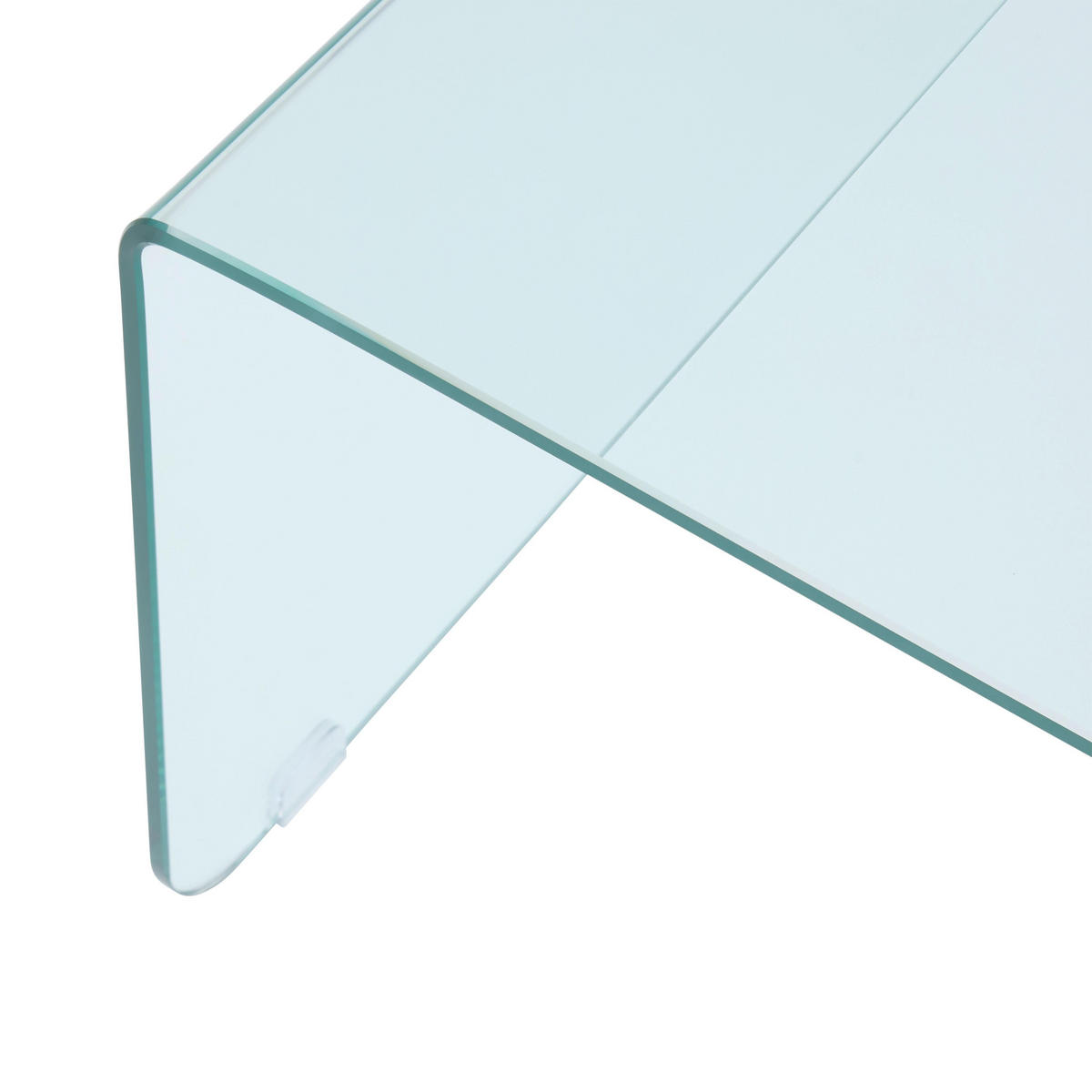 COUCHTISCH Wing Klar - Klar, Glas (70/70/40cm) - Mömax