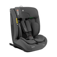 KINDERSITZ i-Flit i-Size dunkelgrau (76-150cm) Isofix Kopfstütze verstellbar SPS - Dunkelgrau, Kunststoff (44/62/45cm) - Kikka boo
