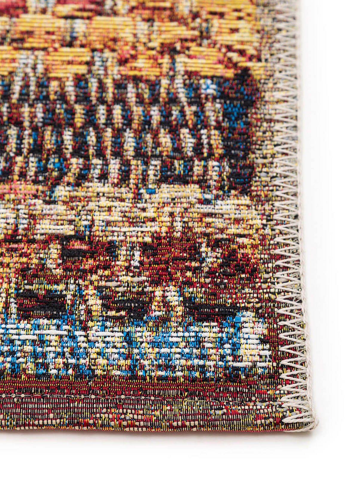 TEPPICH In- & Outdoor-Teppich Kenya Bunt - Multicolor, Kunststoff/Textil (240/1cm) - KUNSTLOFT