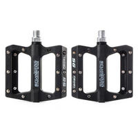 FAHRRADPEDALE Nylon Schwarz 9/16 Zoll - Schwarz, Kunststoff (9.2/1.5/10.7cm)