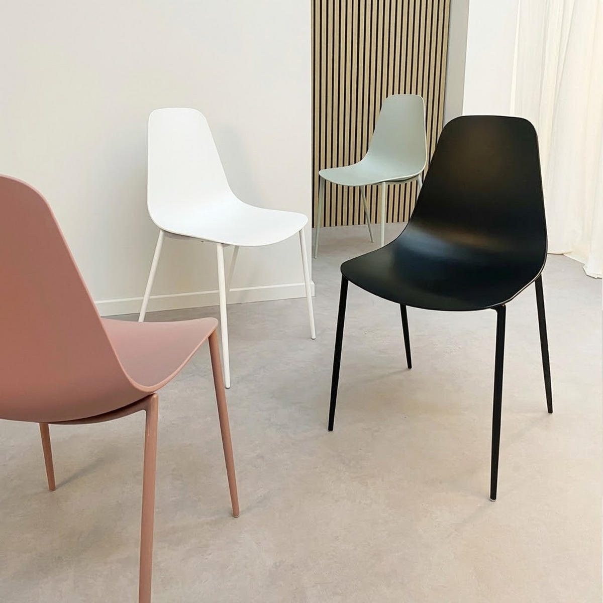 STUHL FELIZ weiß - Weiß, Kunststoff (48/88/48cm) - Légia Home