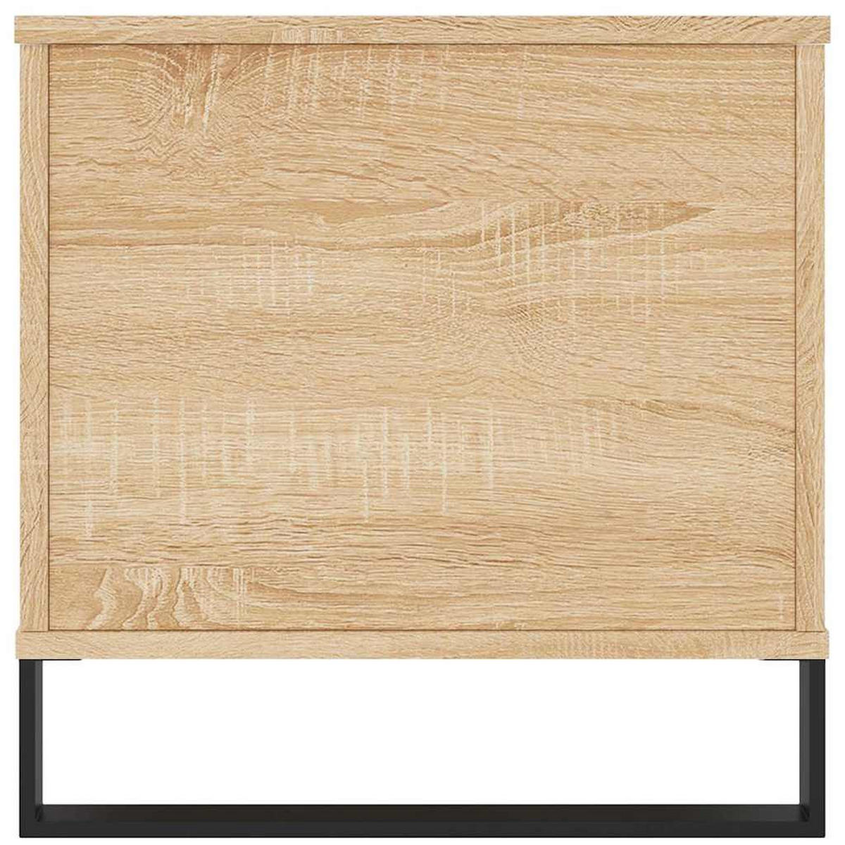 COUCHTISCH 90/44,5/45 cm aus Holzwerkstoff Sonoma-Eiche mit Höhenverstellbarer Tischplatte - Sonoma Eiche, Holz (44.5/90/45cm) - vidaXL