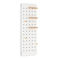 GARDEROBEN mit Spiegel Verona Weiß - Weiß, Holzwerkstoff (40/120/4cm) - VS Venta-stock