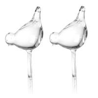 PFLANZEN-LUFTBEFEUCHTER Basic 2 er Set Transparent 11.5/7.5/35 cm Glas - Transparent, Glas (7.5/35/11.5cm) - Mondex