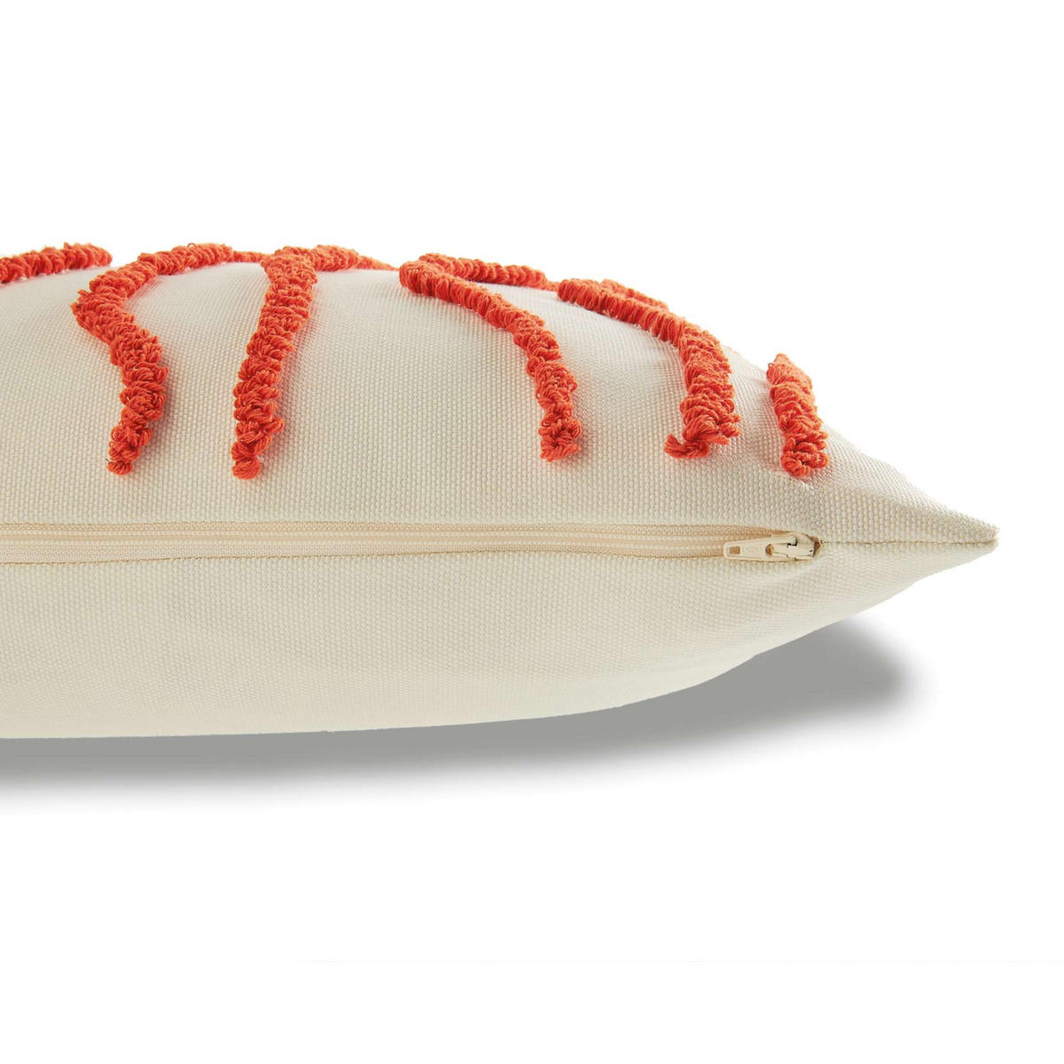 ZIERKISSENHÜLLE WAVY - Orange, Textil (45/45cm) - Tom Tailor
