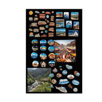 MAGNETTAFEL Klein & Groß Schwarz 80x50 cm - Magnetisches Stahlboard für Magnete, Fotos und Notizen, Beschreibbar - Schwarz, Metall (50/80/0.7cm) - ANWICAR