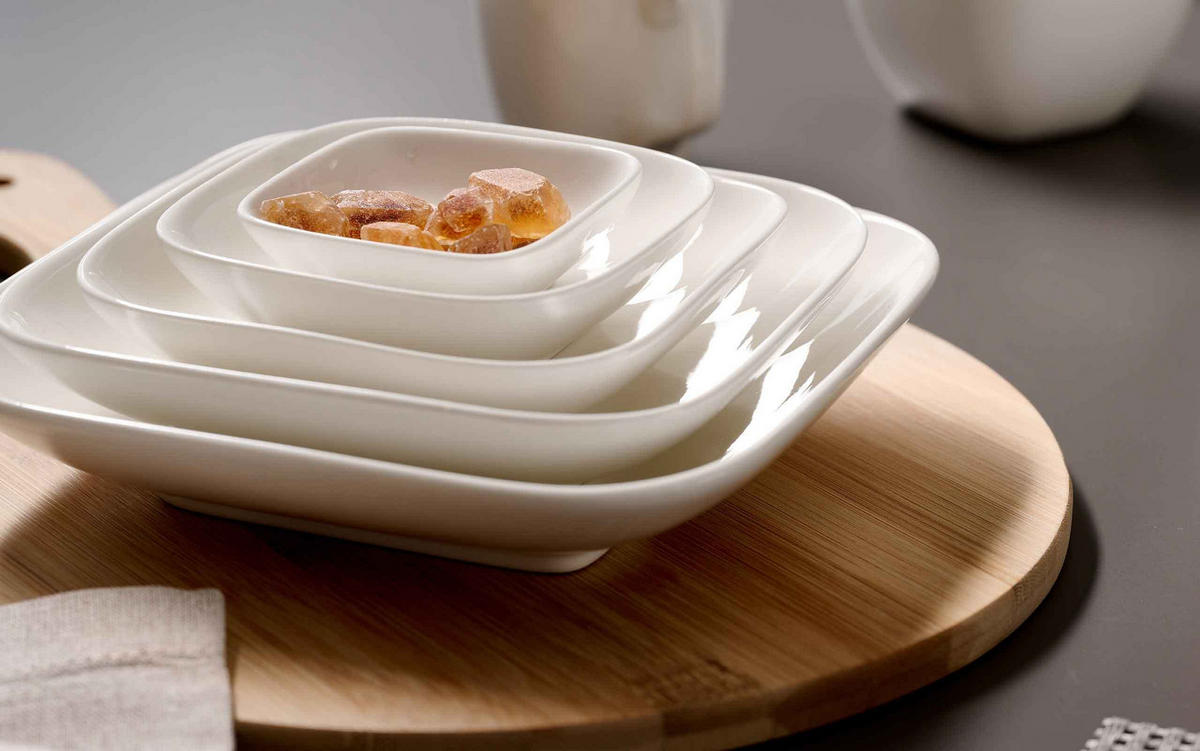 EINSTEIGER-SET Arena weiß 16er Set - Weiß, Keramik (1/1/1cm) - Ritzenhoff Breker