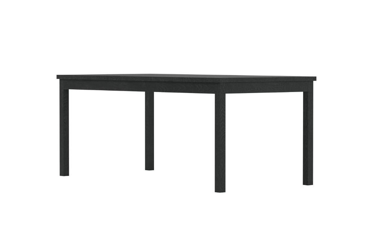 GARTENTISCH, Kenya, Schwarz, Teak., 90 x 180 x 75 cm - Schwarz, Holz (180/90/75cm) - ebuy24