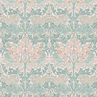 TAPETE Brother Rabbit - Blau, Papier/Kunststoff (52/1000cm) - Graham & Brown