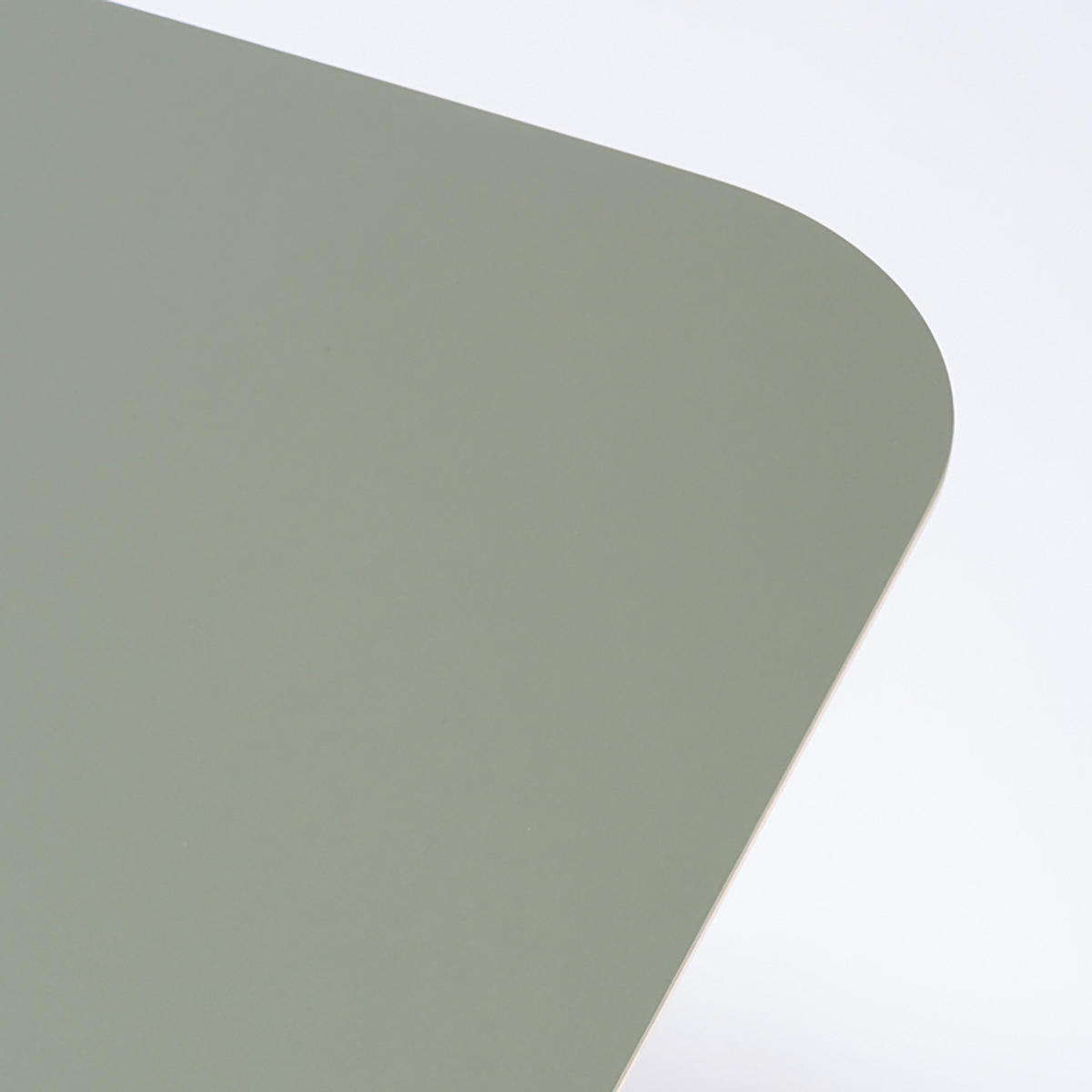 ESSTISCH - Eiche teilmassiv / Linoleum - Eichefarben/Olivgrün, Holzwerkstoff (90/180/75cm) - home24