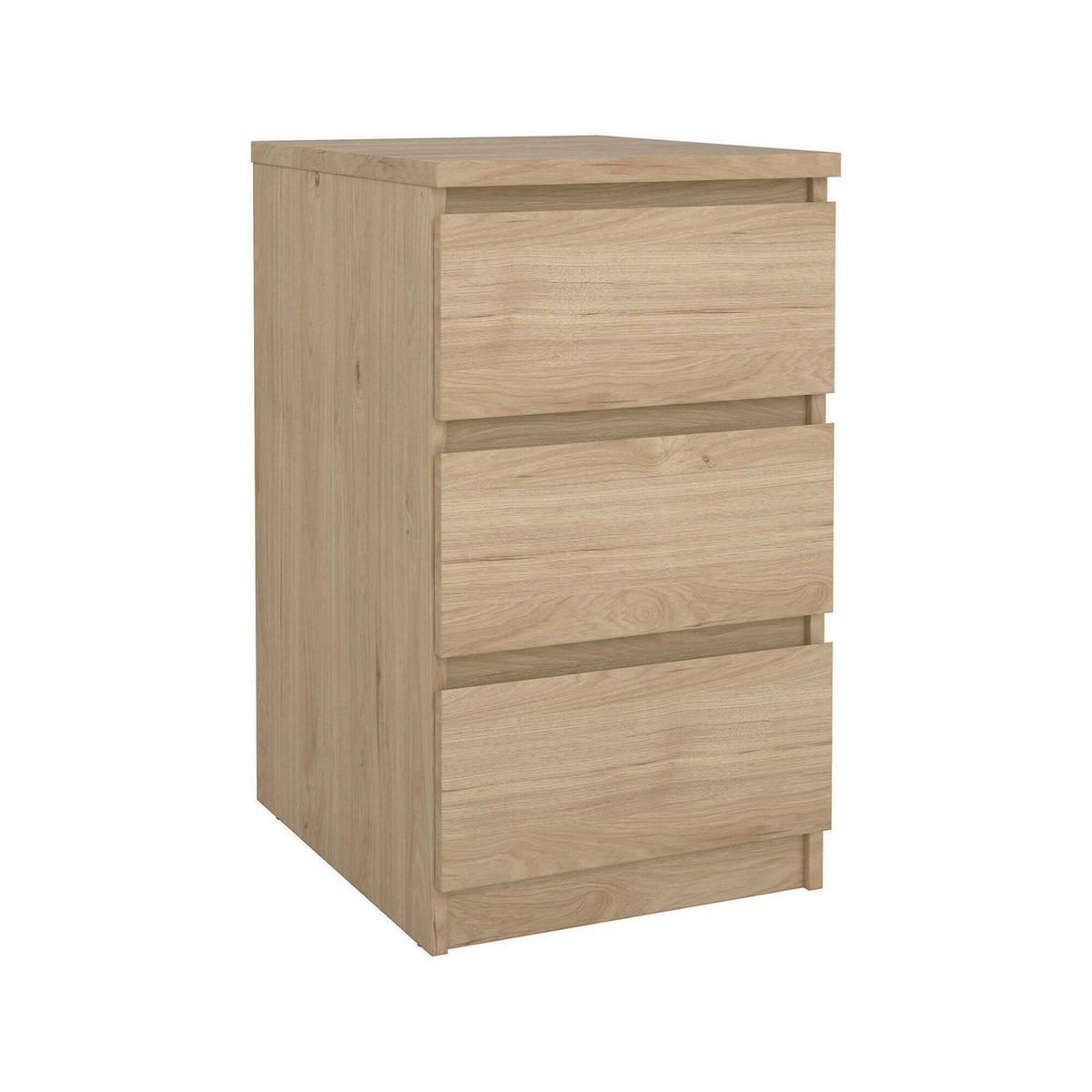 KOMMODE Eiche 40.4/50/70.1 cm - Braun, Holzwerkstoff (50/70.1/40.4cm) - DMORA