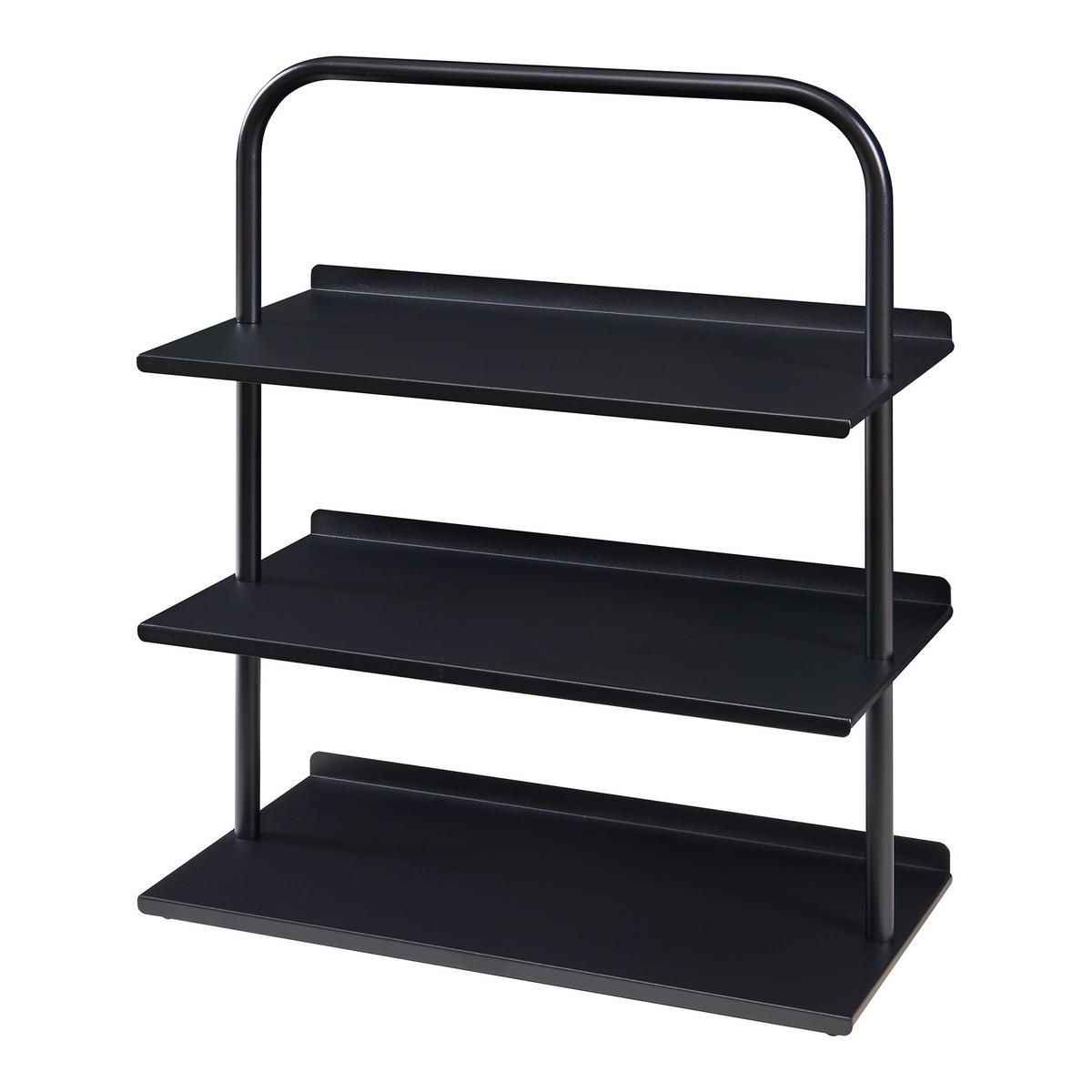 SKŘÍŇ NA BOTY Poytya - černá, kov (60/73/32cm) - [en.casa]