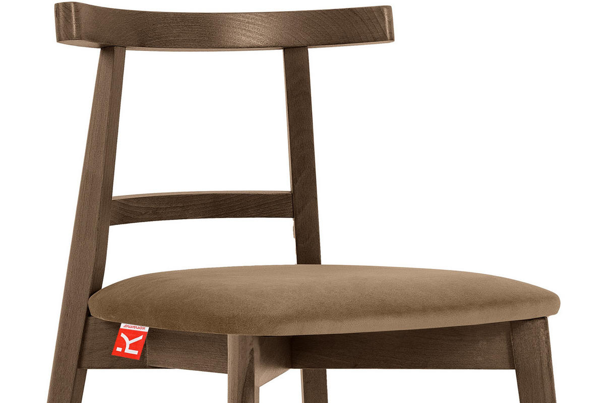 ESSTISCHSTÜHLE LILIO 2 St Vintage, Beige / Lefkas-Eiche - Eichefarben/Beige, Holz/Textil (47/76/45cm) - KONSIMO®