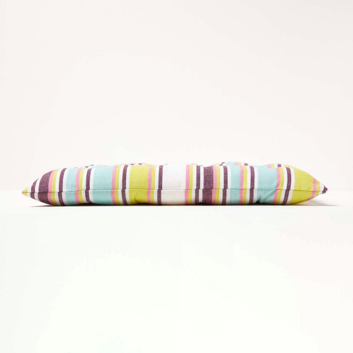 STUHLKISSEN 4er-Set, Osaka bunt gestreift 40/40/5 cm - Multicolor, Textil (40/40/5cm) - Homescapes