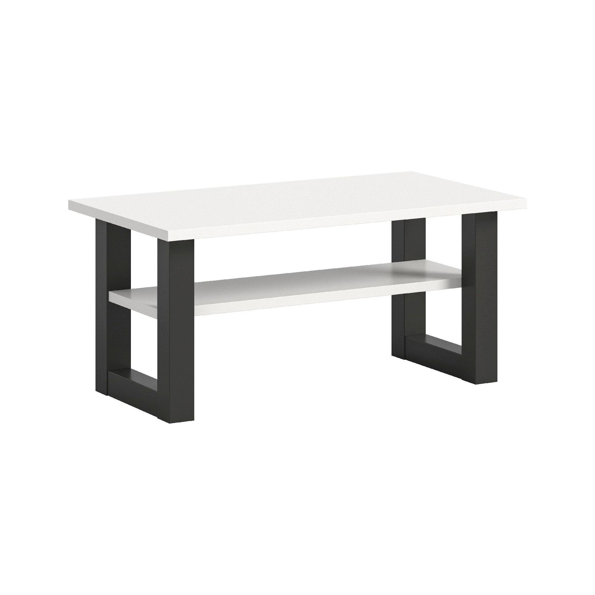 COUCHTISCH Seattle 50/90/42 cm - Grau, Holzwerkstoff (50/90/42cm) - Xonox