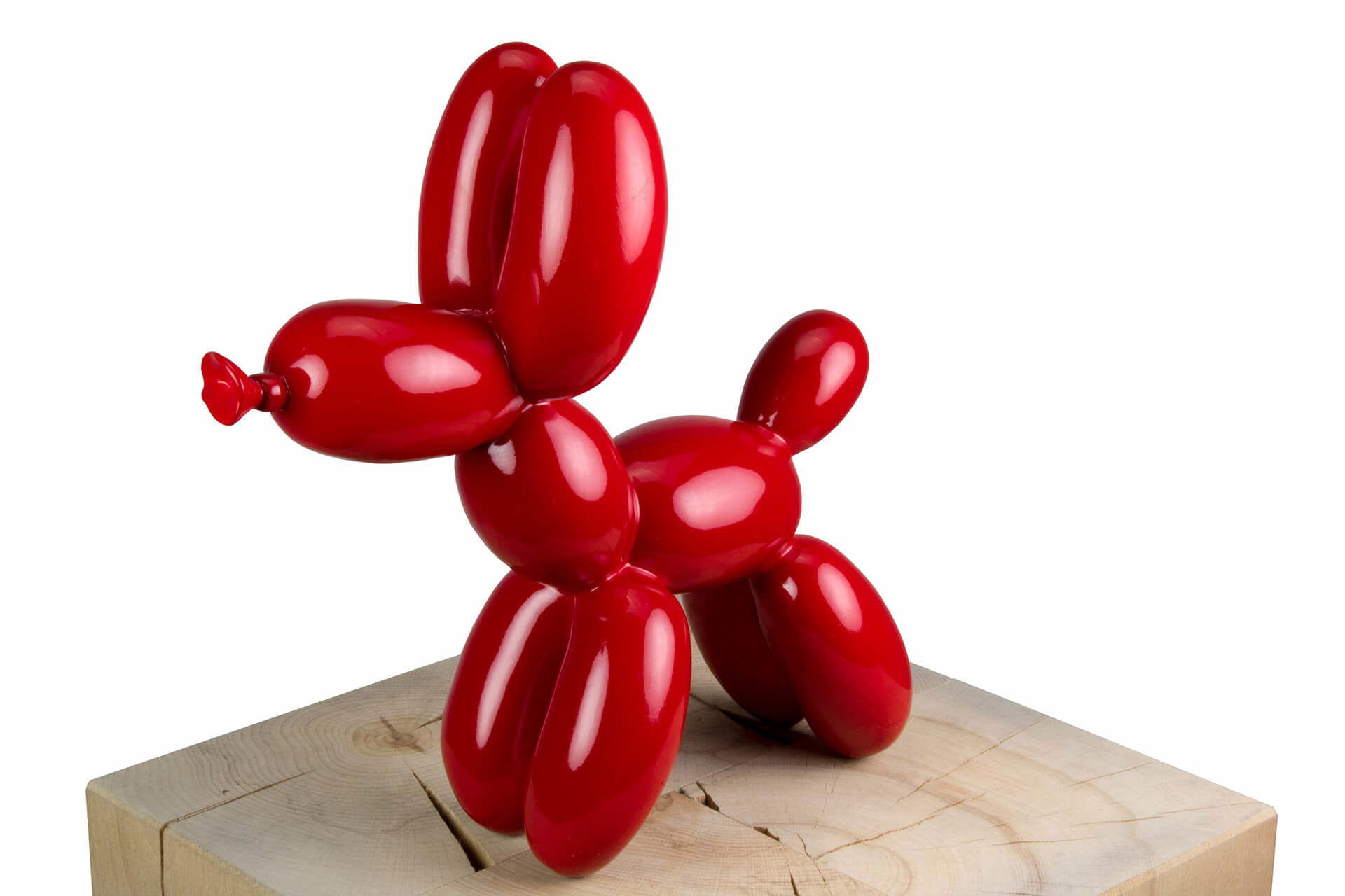 SKULPTUR Rot 28/26 cm - Rot, Stein (0.95/26/10cm) - KUNSTLOFT