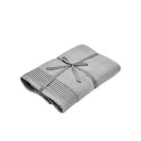 DUSCHTUCH Silver Mist, 70x140cm, Baumwolle, Hellgrau - Hellgrau, Textil (70/140cm) - SOWL